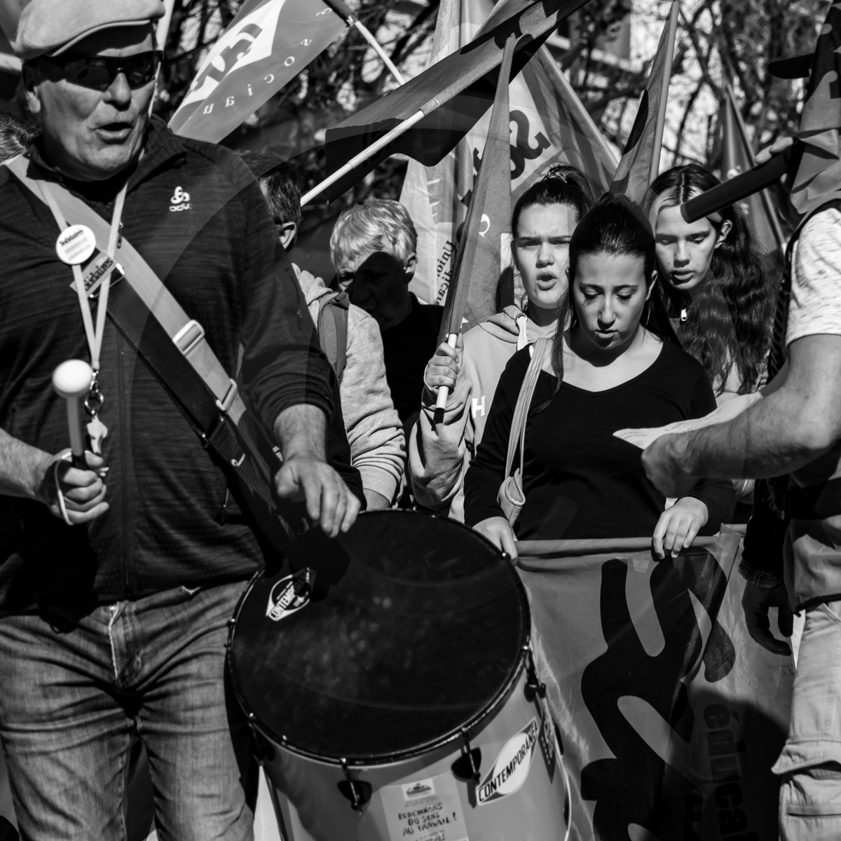 16 février 2023 : Manifestation contre la réforme des retraites à Gap (Hautes-Alpes) 16 février 2023 : Manifestation contre la réforme des retraites à Gap (Hautes-Alpes)