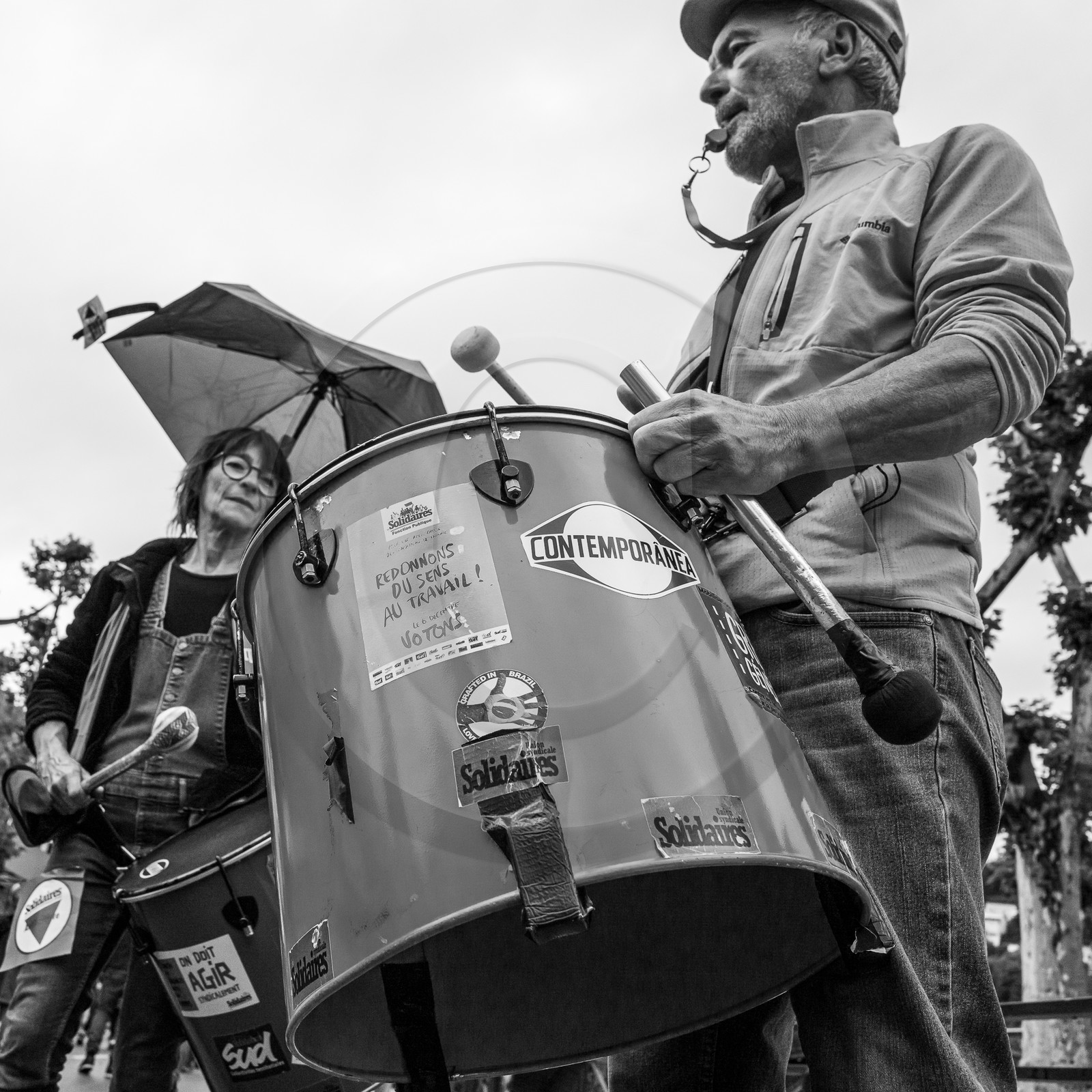 15 juin 2024 - Gap (Hautes-Alpes)- Manifestation contre l'extrême droite