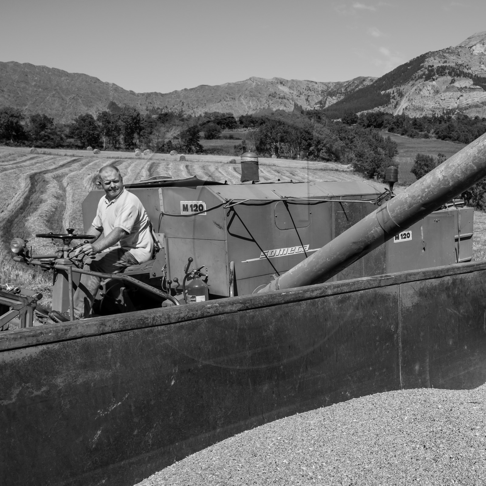 Les moissons dans le Champsaur Les moissons dans le Champsaur