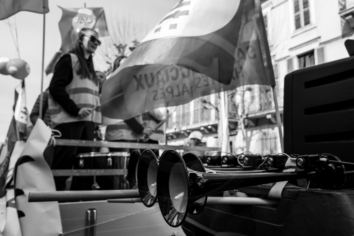 28 mars 2023 : Manifestation contre la réforme des retraites à Gap