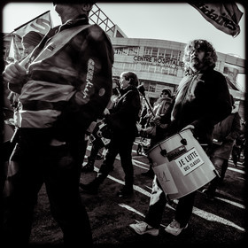 Manifestation à Gap le 12 décembre 2019.