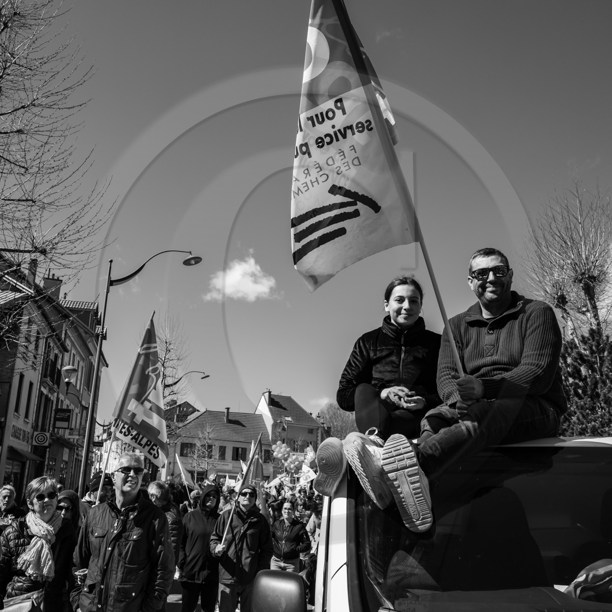 13 avril 2023 : Manifestation contre la réforme des retraites à Gap