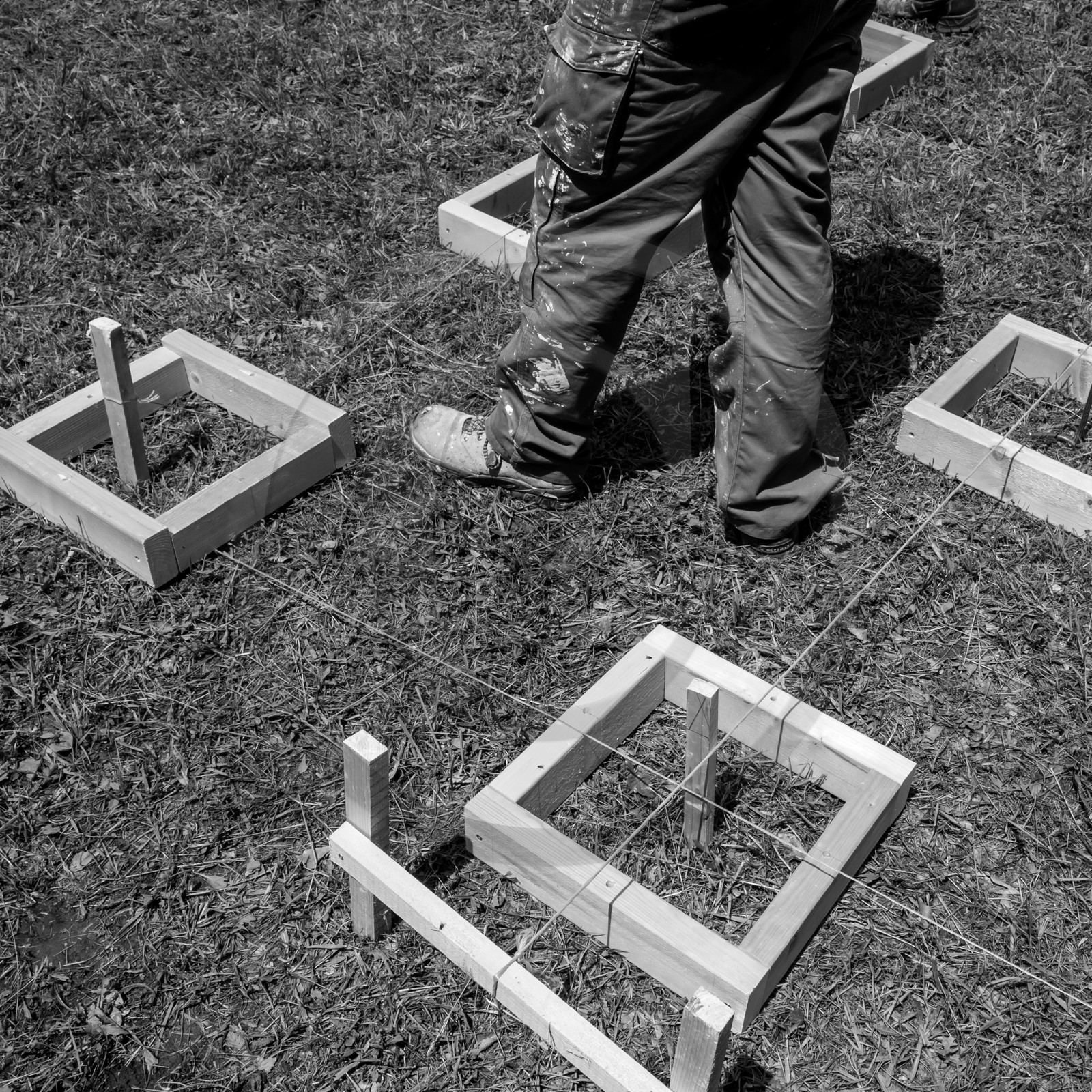 Construction de bacs surélevés Construction de bacs surélevés