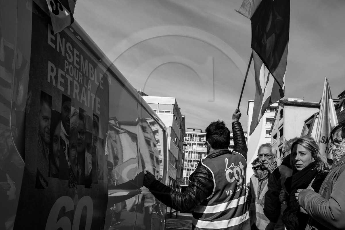 7 mars 2023 : Manifestation contre la réforme des retraites à Gap