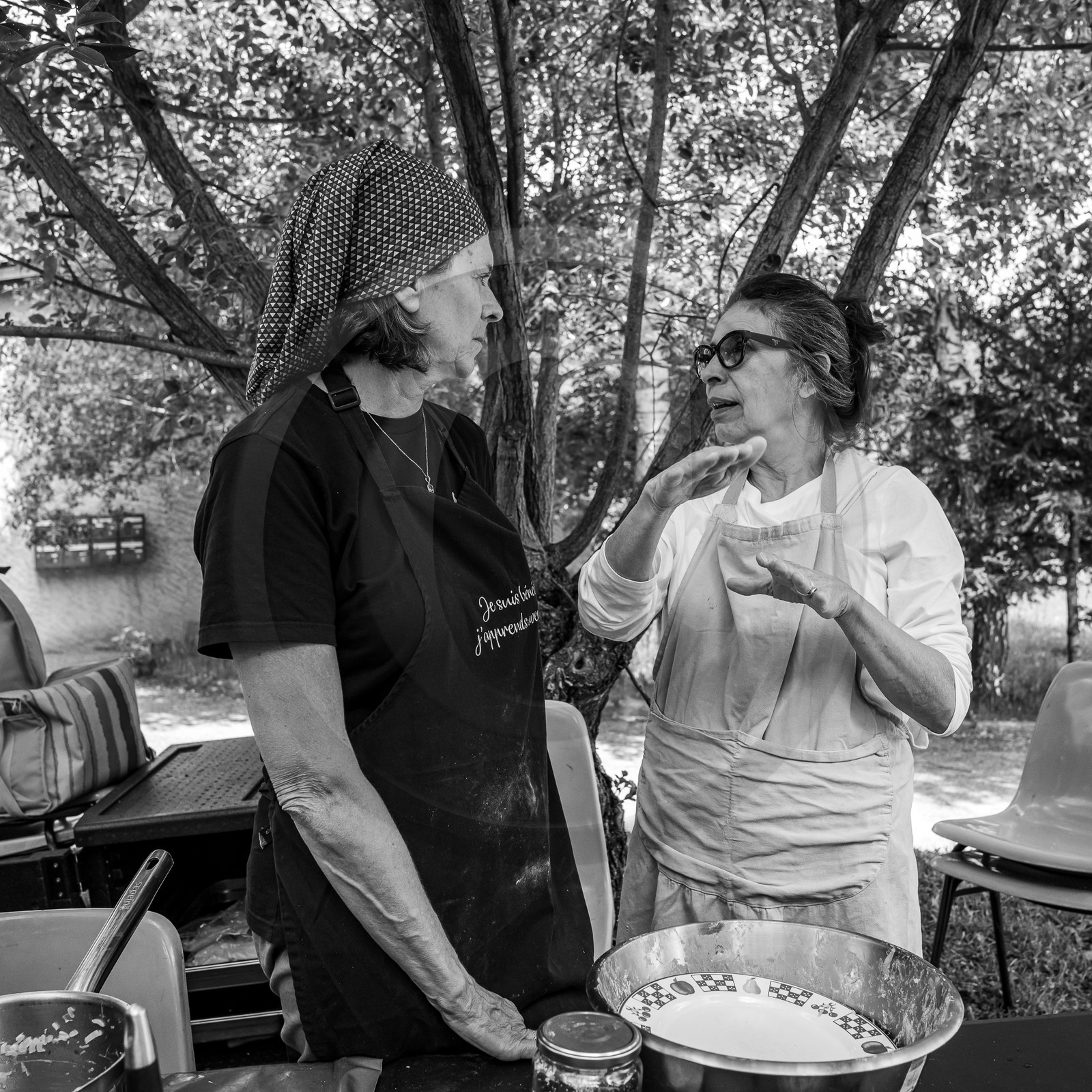 05 juillet 2023 : une cantine et des artistes