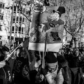 19 janvier 2023 : Manifestation pour le défense des retraites à Gap