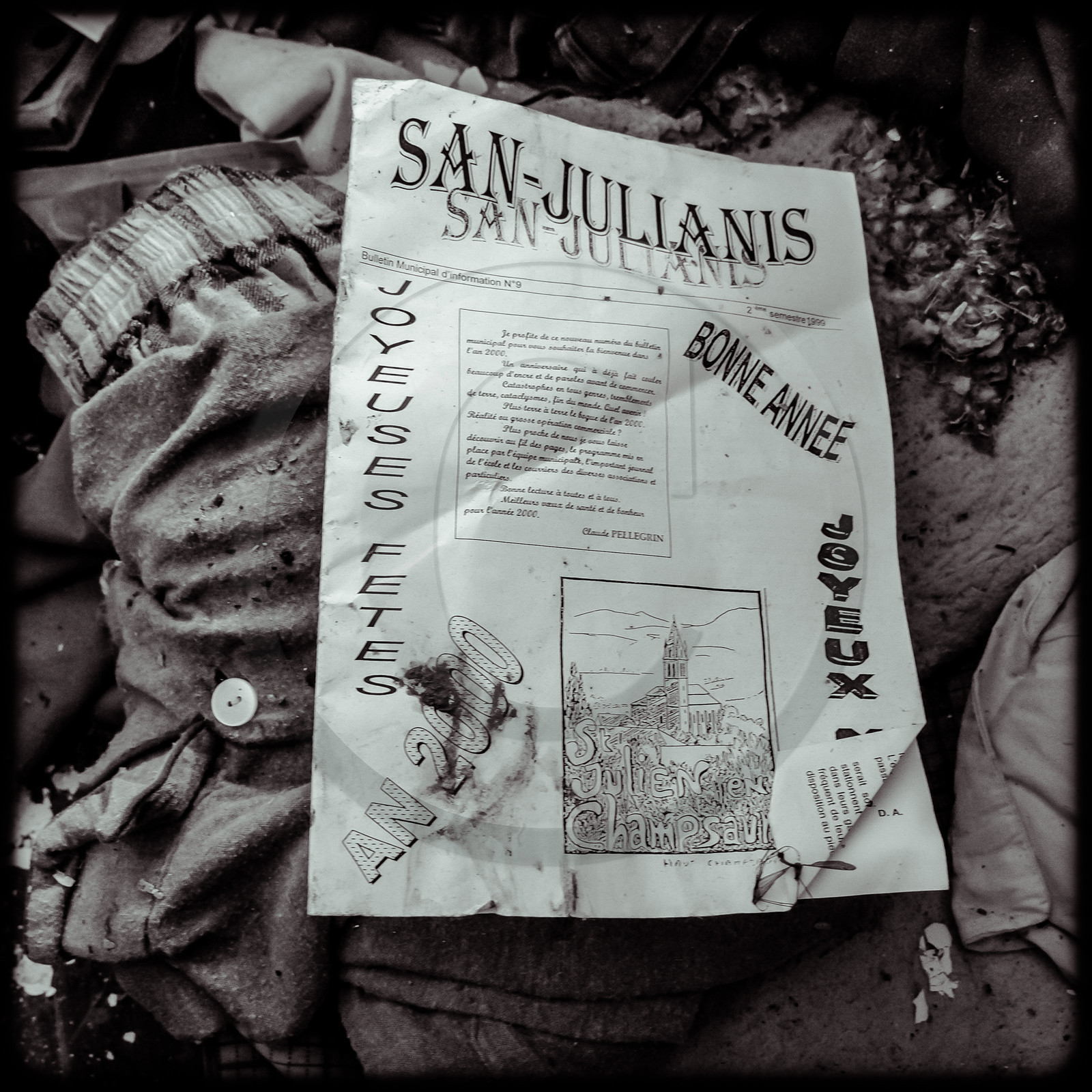 Une maison abandonnée à Saint-Julien-en-Champsaur