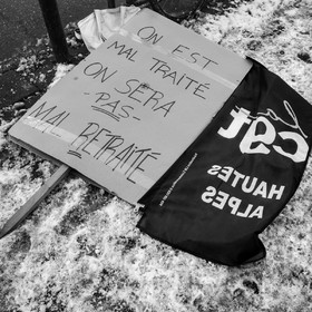 7 février 2023 : Défenses de retraites à Gap