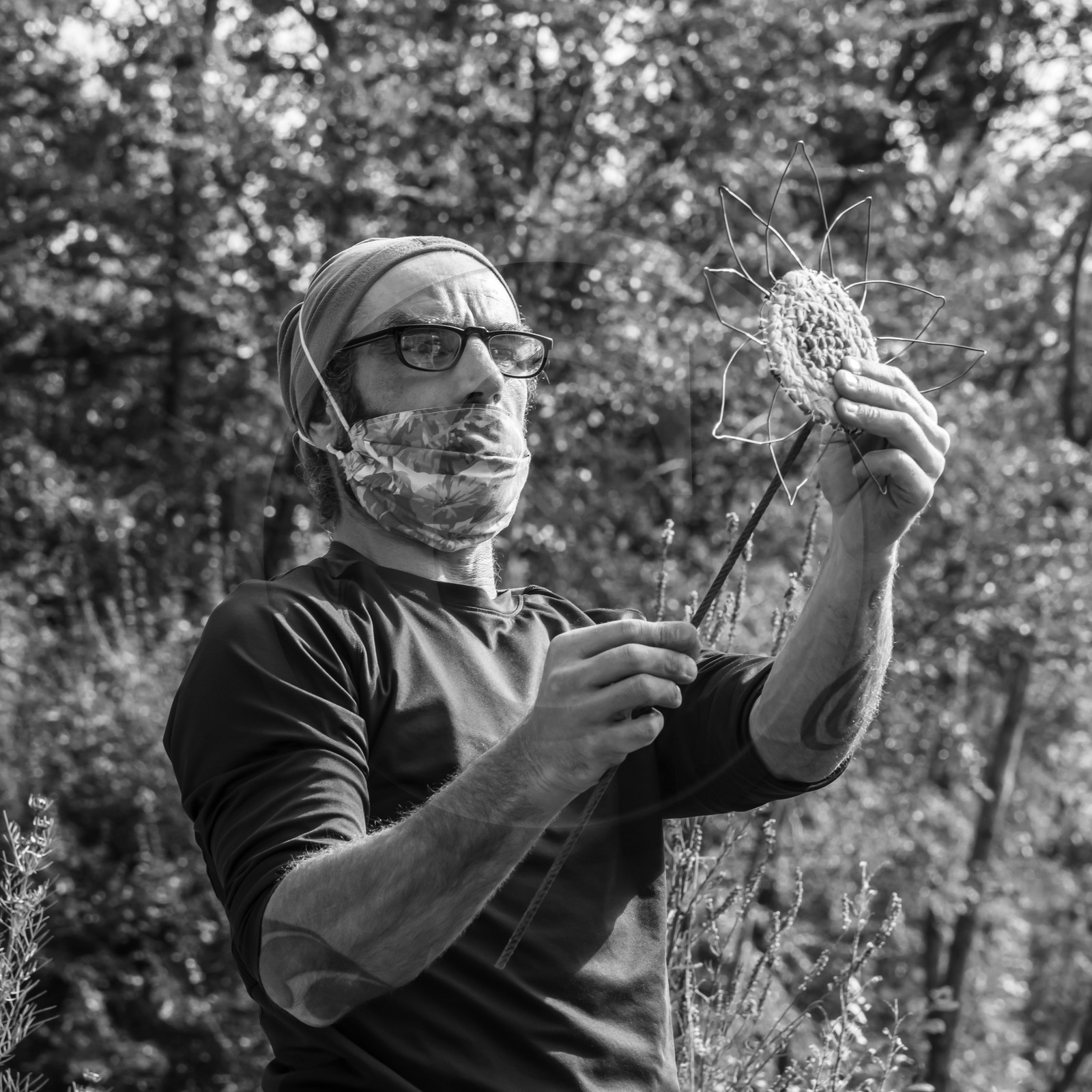 Fabrication de tournesols