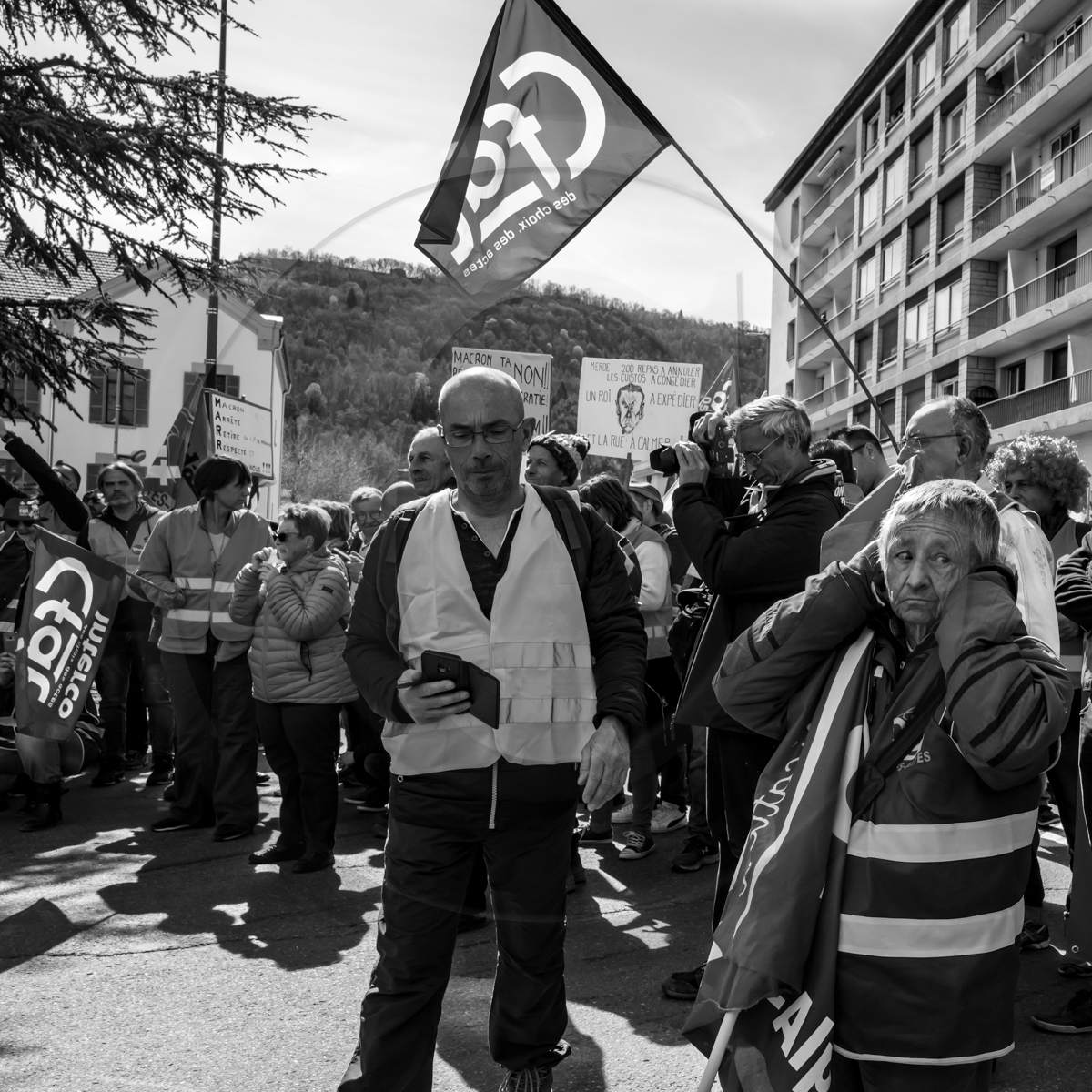 28 mars 2023 : Manifestation contre la réforme des retraites à Gap
