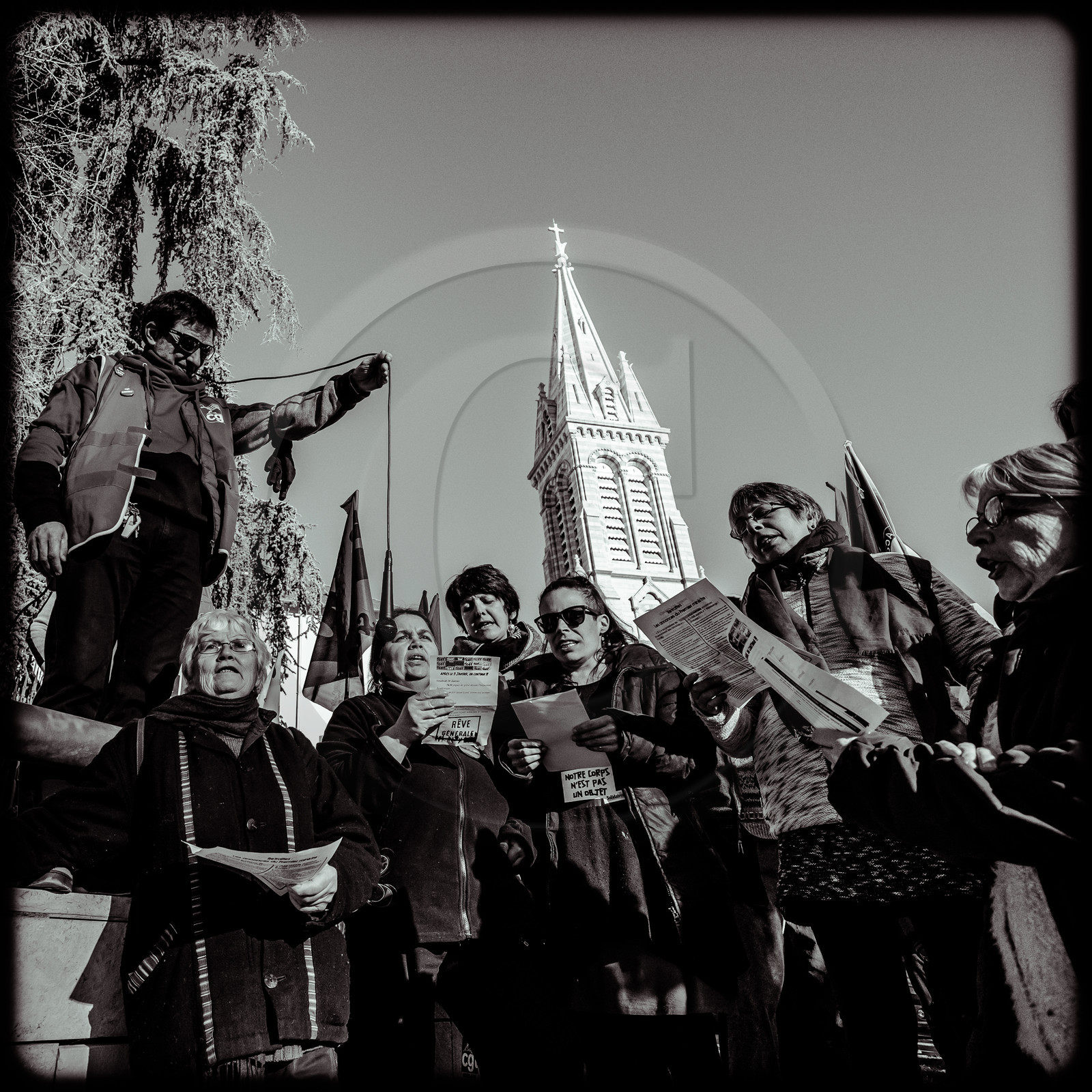 Manifestation à Gap le 09 janvier 2020