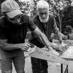 Construction d'une cabane