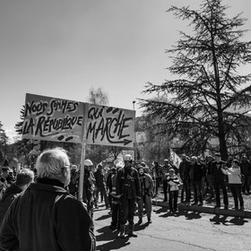 13 avril 2023 : Manifestation contre la réforme des retraites à Gap