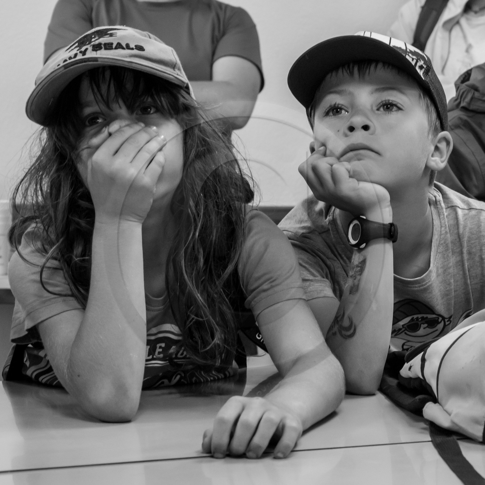 Avec l'école de Saint-Bonnet