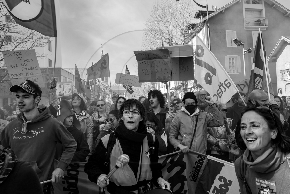 28 mars 2023 : Manifestation contre la réforme des retraites à Gap 28 mars 2023 : Manifestation contre la réforme des retraites à Gap