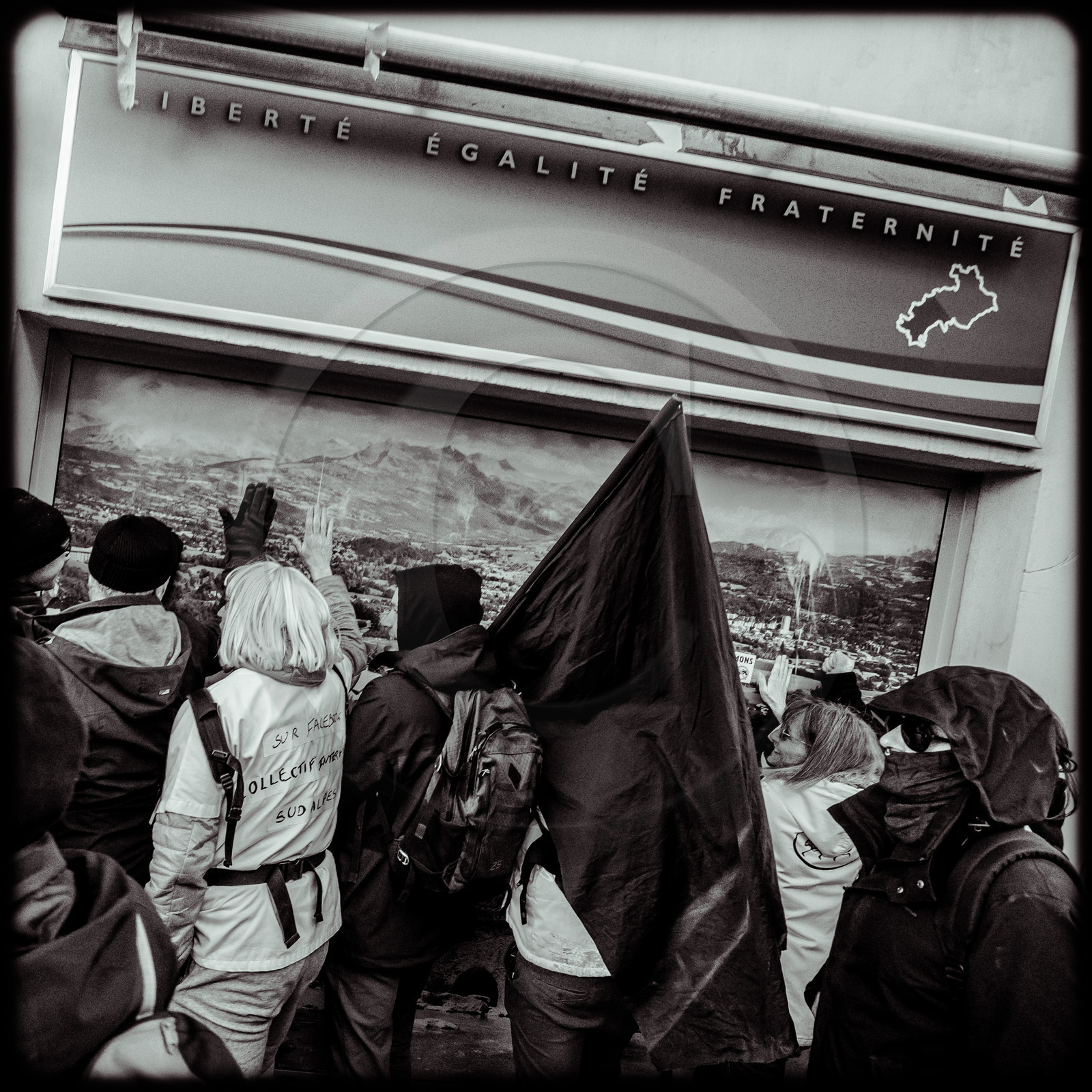 Manifestation à Gap le 11 janvier 2020