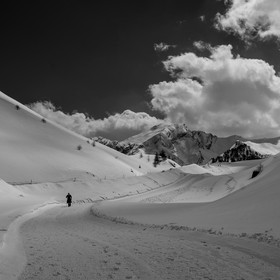 Neige au Col de Vars