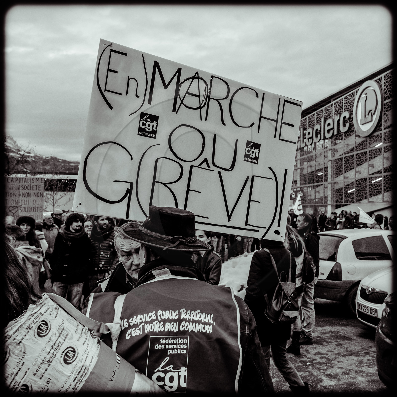 Manifestation à Gap le 17 décembre 2019