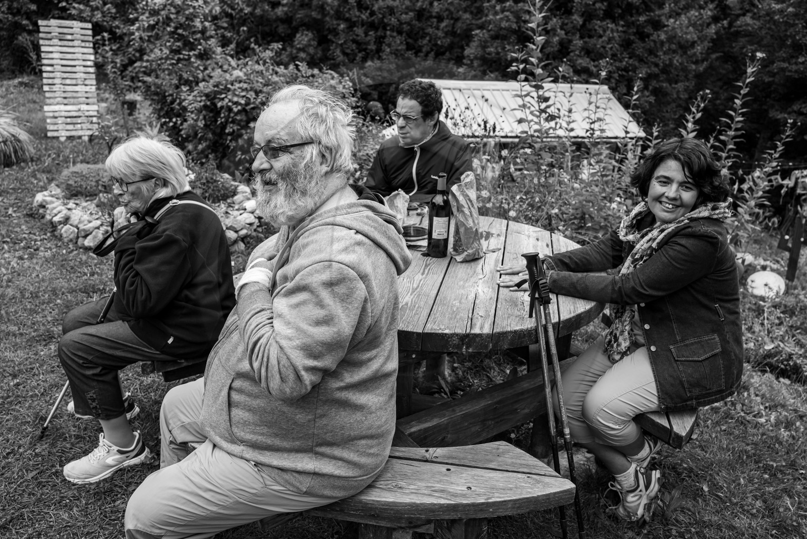 25 septembre 2024 : Promenade en joelette avec Bruno, accompagnateur en montagne et des élèves du lycée Sévigné de Gap