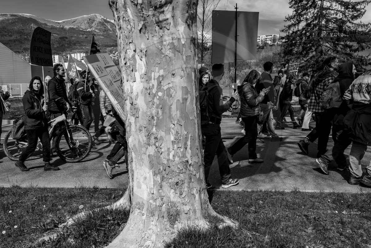 28 mars 2023 : Manifestation contre la réforme des retraites à Gap