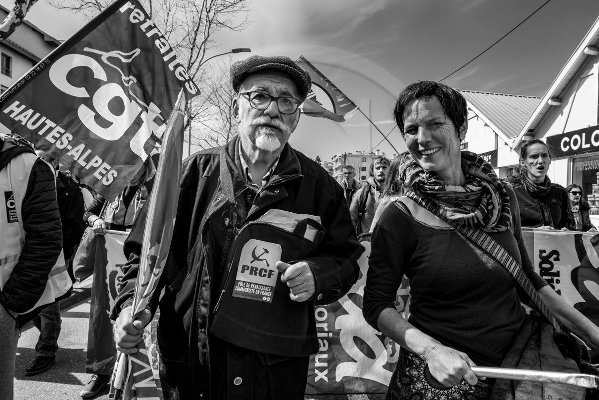 28 mars 2023 : Manifestation contre la réforme des retraites à Gap