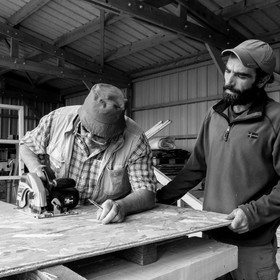 Construction d'une cabane