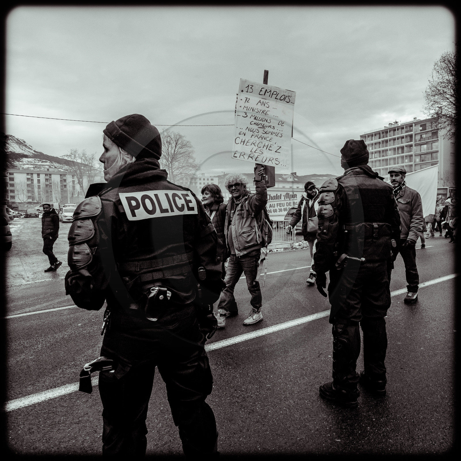 Manifestation à Gap le 17 décembre 2019