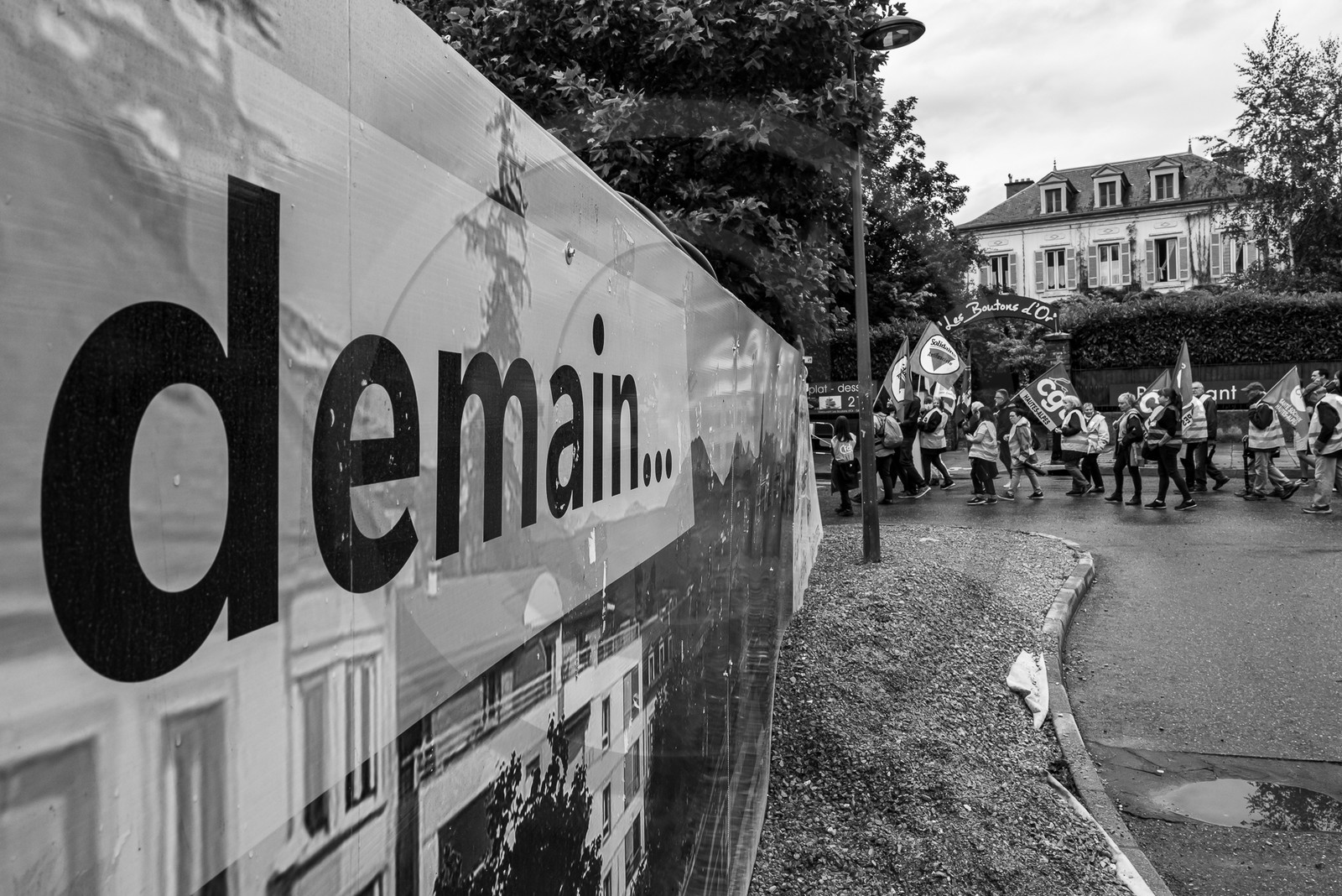 15 juin 2024 - Gap (Hautes-Alpes)- Manifestation contre l'extrême droite
