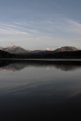 Le plan d'eau du Champsaur à Saint-Julien en Champsaur (Hautes-Alpes)