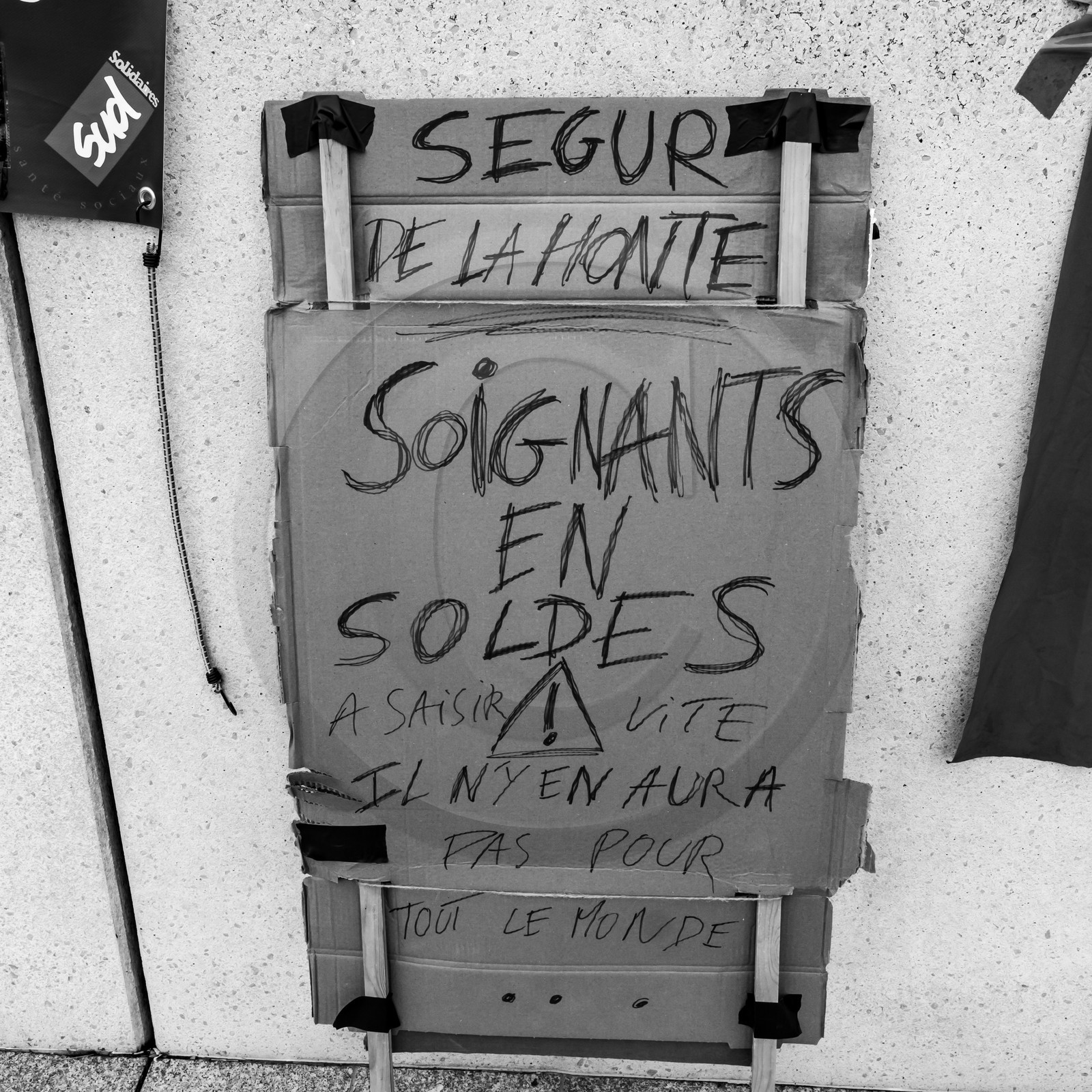 04 février 2021 à Gap (Hautes-Alpes) : Manifestation des soignants oubliés du Ségur de la santé. 04 février 2021 à Gap (Hautes-Alpes) : Manifestation des soignants oubliés du Ségur de la santé.