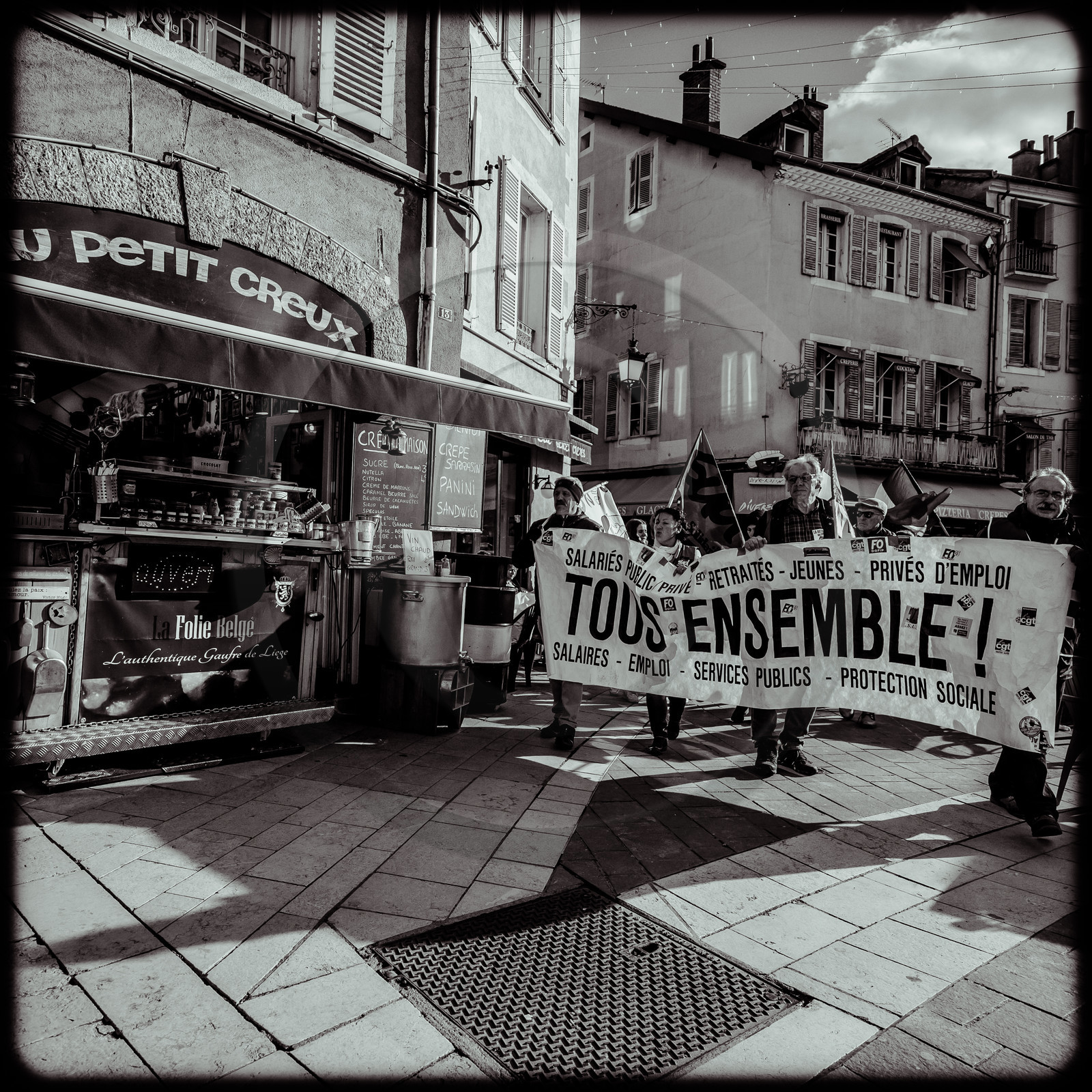 Défense des retraites - Gap - 29 janvier 2020