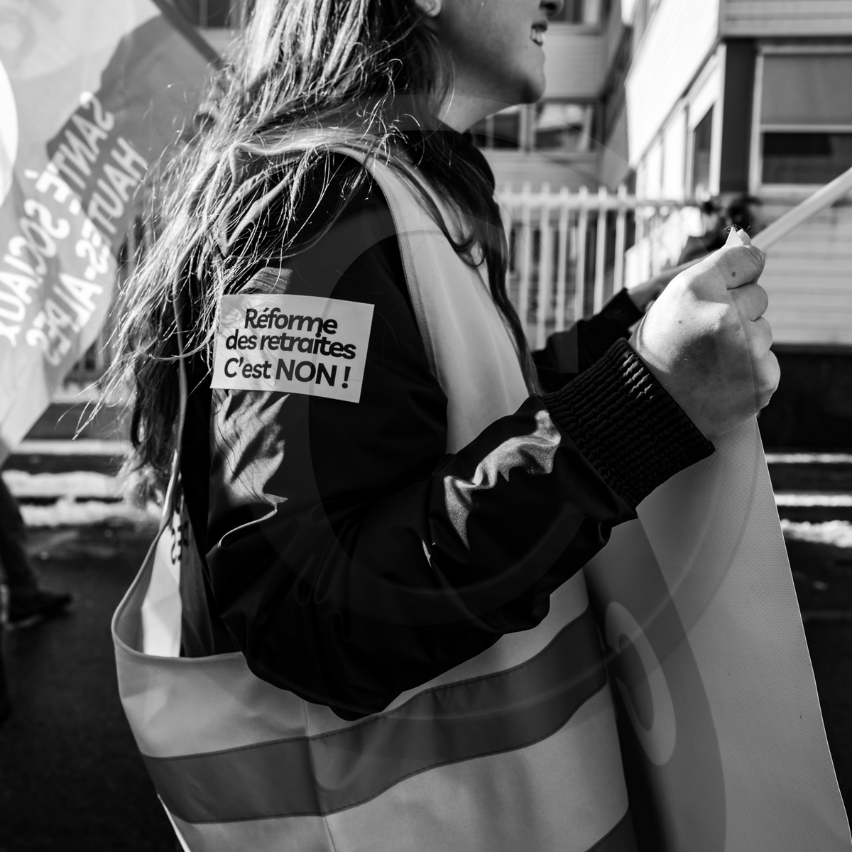 7 février 2023 : Défenses de retraites à Gap