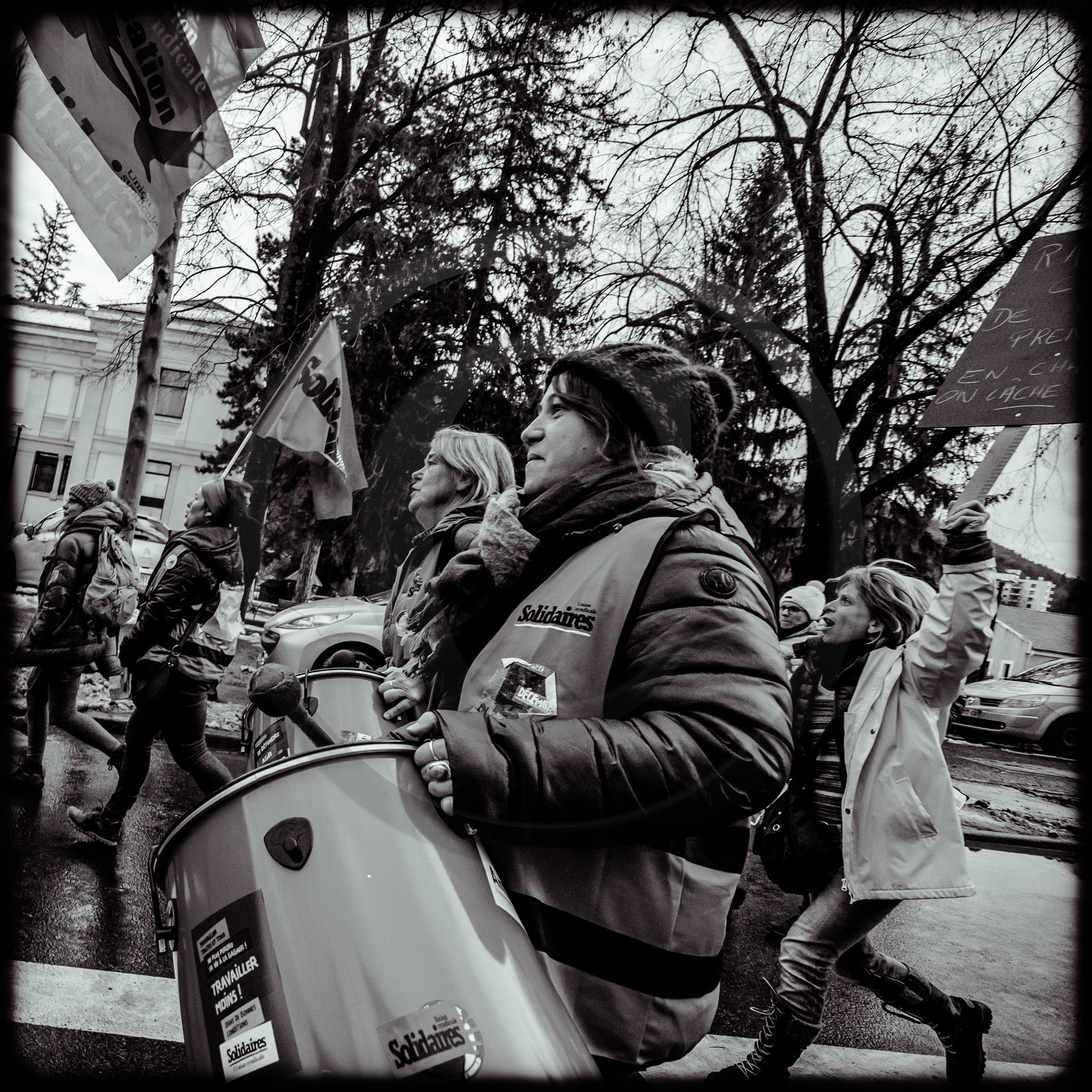 Manifestation à Gap le 17 décembre 2019