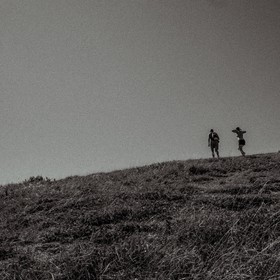 Randonneurs au Col du Noyer