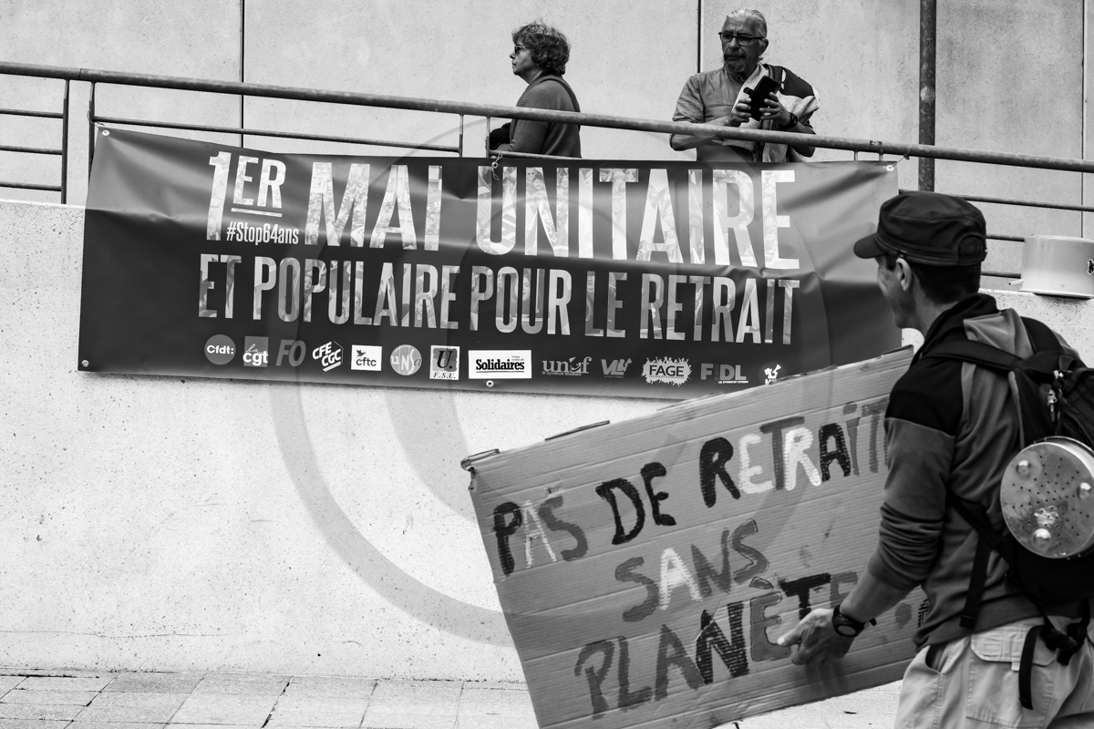 1er mai 2023 : manifestation à Gap (Hautes-Alpes)