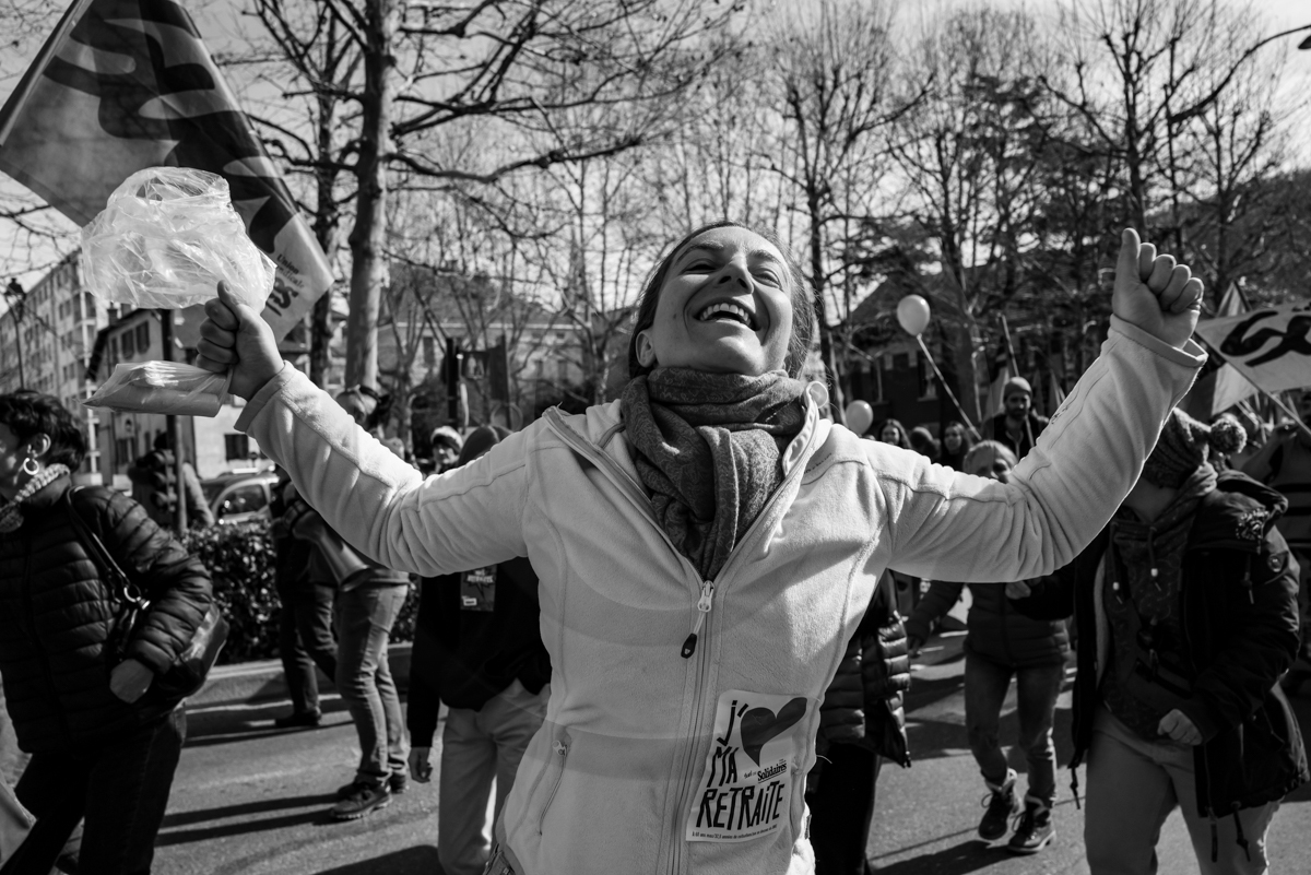 7 mars 2023 : Manifestation contre la réforme des retraites à Gap 7 mars 2023 : Manifestation contre la réforme des retraites à Gap