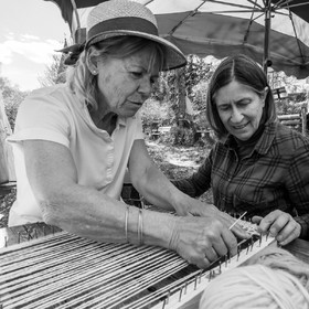 Atelier laine et promenade au jardin