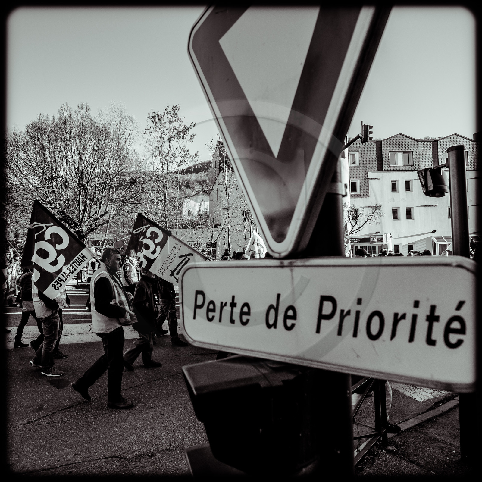 Manifestation à Gap le 09 janvier 2020