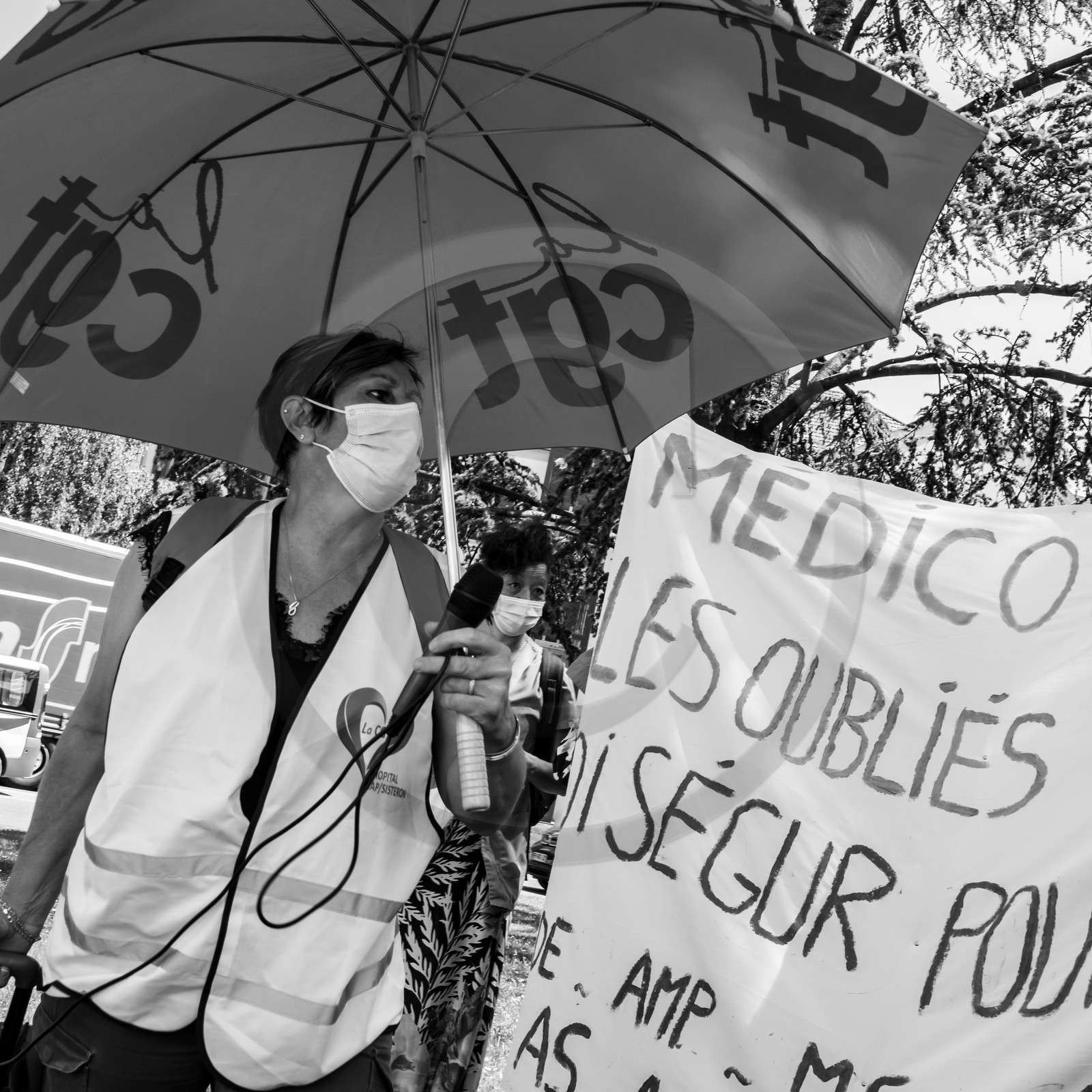 15 juin 2021 à Gap (Hautes-Alpes) : Manifestation des soignants oubliés du Ségur de la santé. 15 juin 2021 à Gap (Hautes-Alpes) : Manifestation des soignants oubliés du Ségur de la santé.
