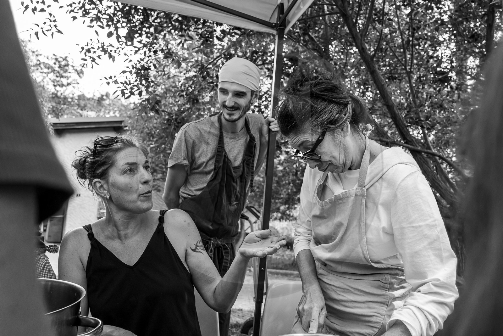 05 juillet 2023 : une cantine et des artistes