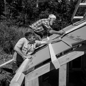 Construction d'une cabane