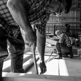 Construction d'une cabane