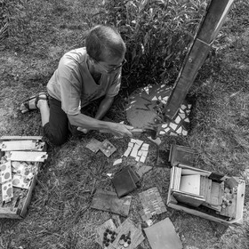 08 septembre 2021 : des jeux et des aménagements au jardin