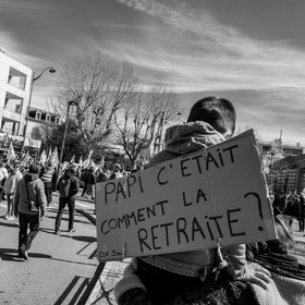 28 mars 2023 : Manifestation contre la réforme des retraites à Gap