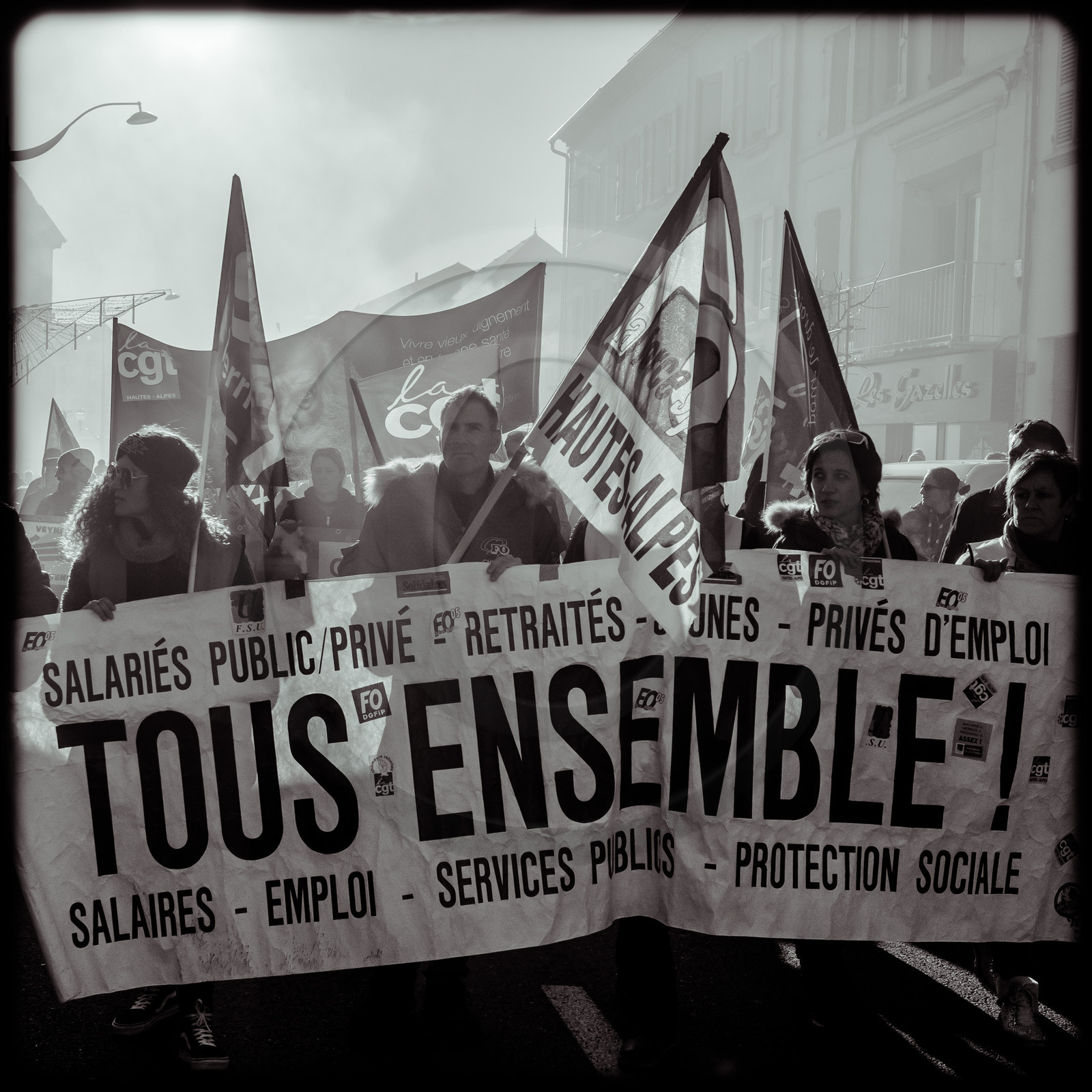 Manifestation à Gap le 09 janvier 2020