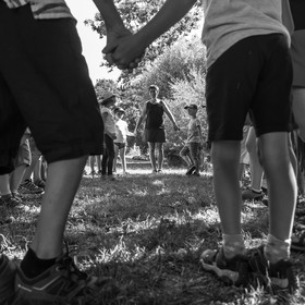 Avec l'école de Saint-Bonnet