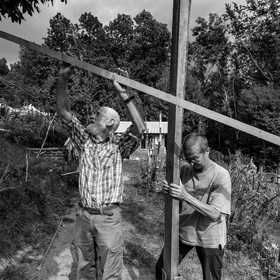 08 septembre 2021 : des jeux et des aménagements au jardin