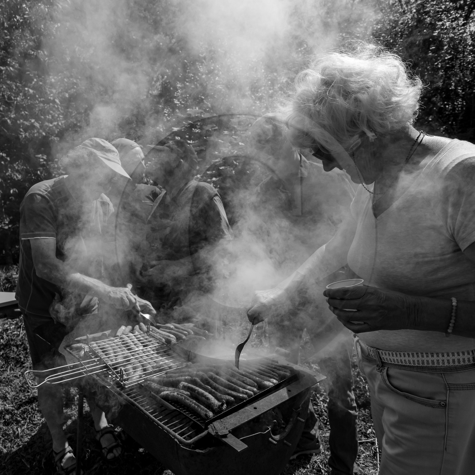 18 août 2021 : un barbecue avec l'APF