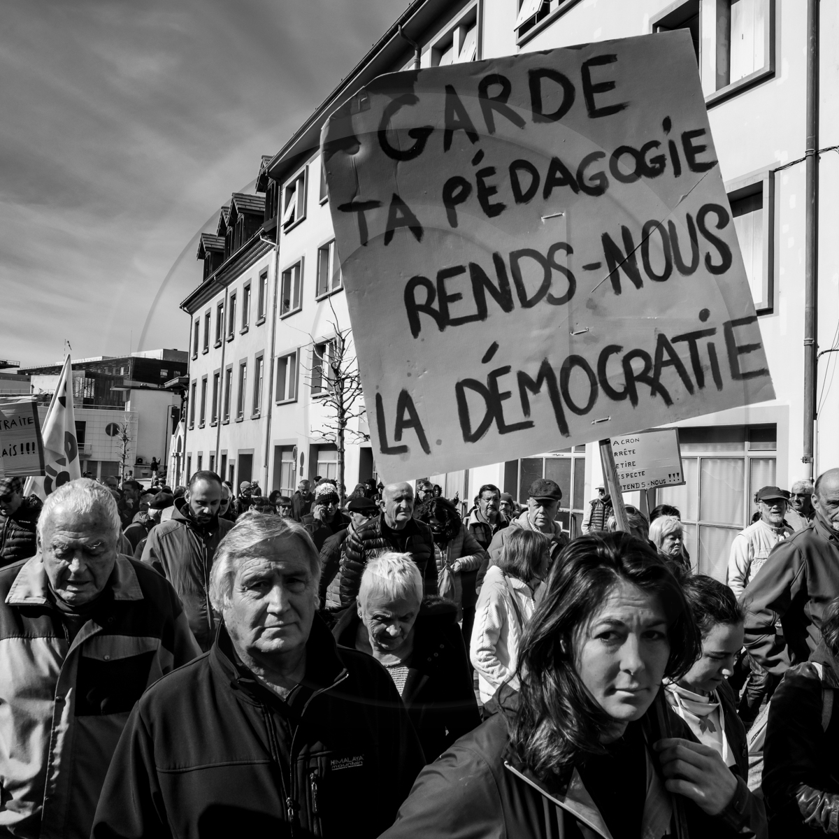 28 mars 2023 : Manifestation contre la réforme des retraites à Gap