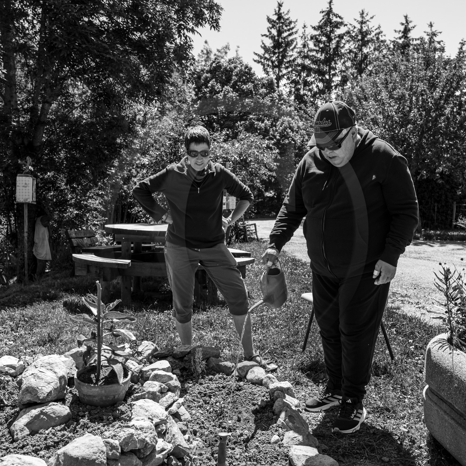 12 juin 2024 : création d'un jeu et jardinage